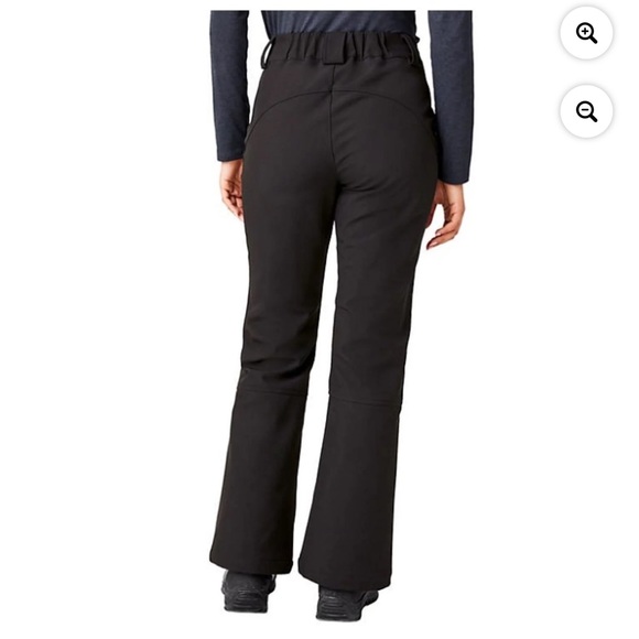 Ladies free country size large soft shell snow pants black color new - Picture 2 of 5